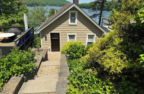 Holmes Cabin | Gorgeous Lake-Front cabin, private dock, 90 minutes from NYC!