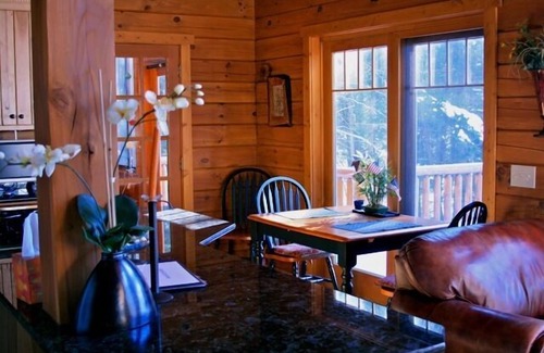 Waupaca House | Gorgeous Log & Glass Home On Large Sunny Waterfront Lot, Waupaca Chain O' Lakes