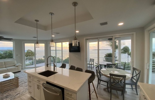 Cutthroat Harbor Estates House | Gorgeous Newer Oceanfront Home! Private heated pool, dock and great views!