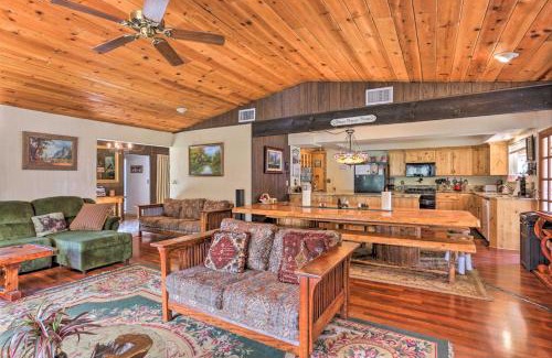 Oakhurst House | Gorgeous Oakhurst Retreat with Swimming Hole!