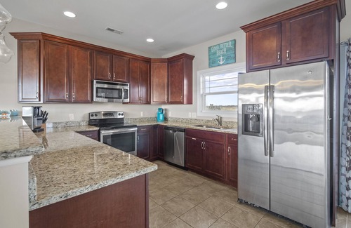 North Topsail Beach House | Gorgeous Ocean and Sound Views Await at Good Better Beach!