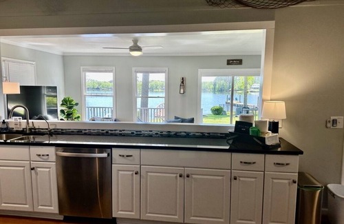Chapin House | Gorgeous Water View, Private Boat Ramp, Dock w/Lounging Area & Many Amenities