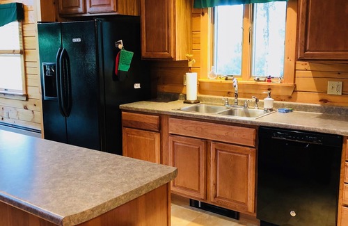 Franconia House | Gorgeous White Mountain Log Home in Franconia - Hike, Bike, Golf, Ski and More!
