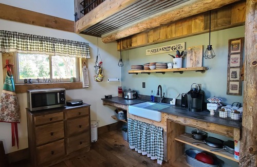 Pilot Mountain Cabin | Graceland Farm 200 yr old rustic cabin located near the heart of Pilot Mtn, NC