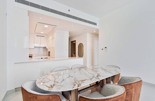 Al Safa Apartment | Grand 3BR APT with Pool, Gym and 2 Parking Spaces