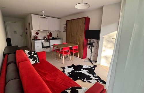 Pully Apartment | Grape Place with washing machine