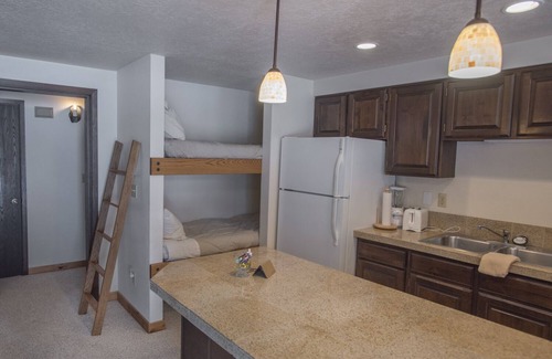 Ketchum Condo | Great 1(plus) bedroom downstairs condo. This is the best location in Ketchum!