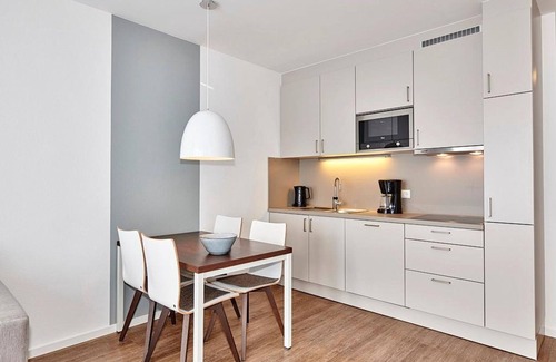 Bensersiel Apartment | Great apartment near the North Sea with south-facing terrace incl. use of swimming pool & sauna -