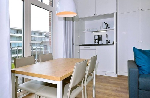 Wangerooge Apartment | Great apartment on the North Sea beach with direct sea view, balcony and beach chair!