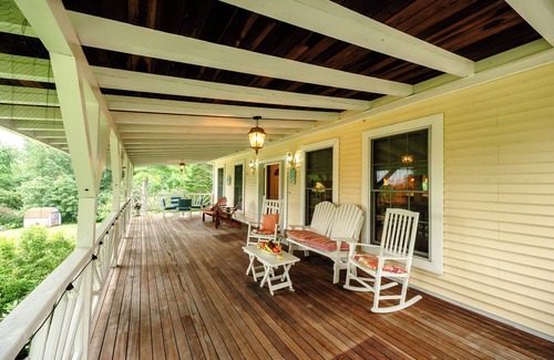 Canaan Apartment | Great central location nestled within our family owned & operating tree farm.