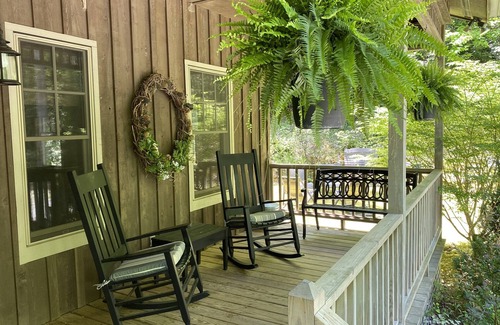 Valle Crucis Cabin | Great Location ~ Between Banner Elk & Boone. Private Setting with Hot Tub!