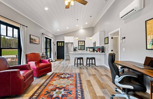 Baileys Harbor House | Great location on 5 Acres, New Home, Dog-friendly Fenced Yard, 2 King Bedrooms.