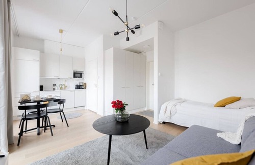 Tampere Apartment | Great location, quiet and new with balcony&cafe