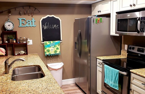 Rockport Condo | GREAT POOL VIEW LOCATION! STEPS FROM THE POOL AND FISHING PIER!