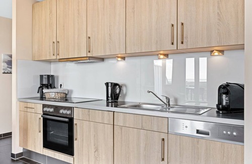 Wremen Apartment | Great, quiet apartment near the beach with sauna, sea view and two balconies