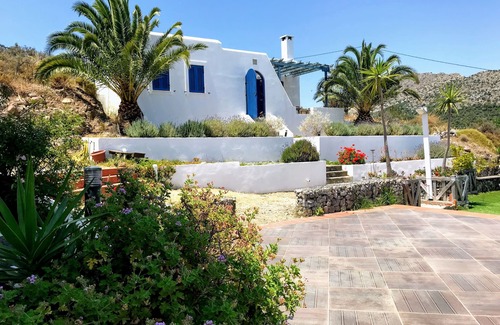 Kontos House | Greek villa with sea & pool view