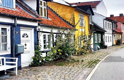 Aalborg Midtby Condo | Green Brook Suite in Central Aalborg