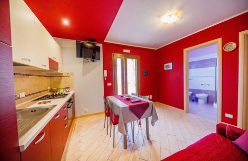 Cefalu Villa | Green Hills House - Small Apt - Wifi- Sea view terrace- Private parking