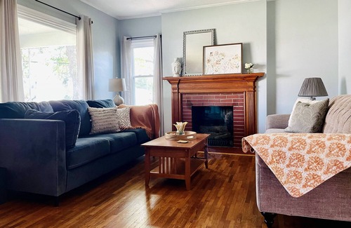 Evansville House | Green Roof Inn | Centrally Located 2BR/1BA Home