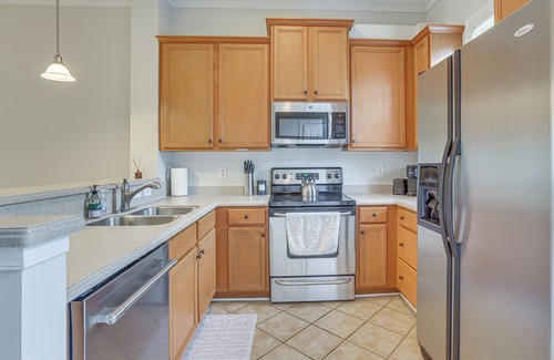 Downtown Greensboro House | Greensboro Townhome w/Fire Pit < 1 Mi to Downtown