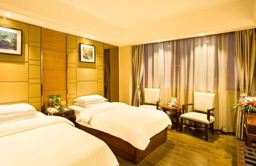 Rongcheng District Hotel | GreenTree Inn GuangDong JieYang Bus Terminal Station RongHua Avenue Business Hotel