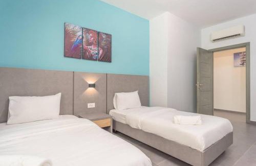 Duhur ash Shuwayr Apartment | Grey 205, Modern 2 Bedroom Apartment in Awkar