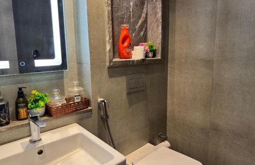 Noida Apartment | Grey Stone 41th floor river&city view