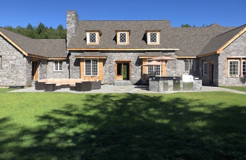 Stowe Hollow House | Greystone Manor - An isolated 30 Acres in Stowe, with Hot Tub!