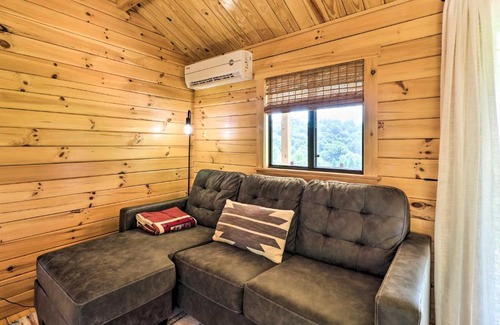 Sparta House | Grill and River Access Tiny Cabin in Sparta!