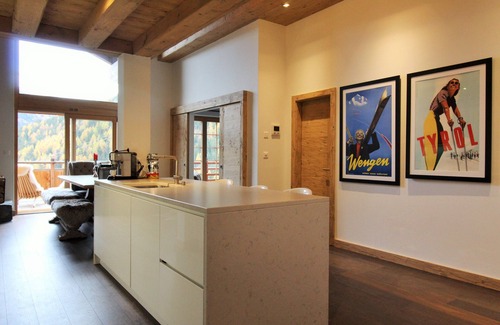 Grimentz Ski Chalet | Grimentz - Superb Penthouse, Best Location, Ski-In/Out, Next To Piste & Village!