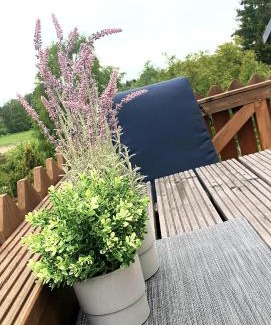 Gehlsdorf Apartment | Große Koje mit Terrasse