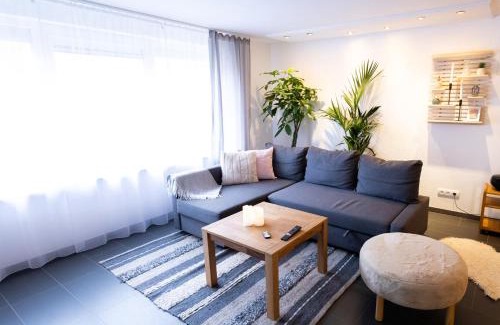 Randersacker Apartment | Große schöne Ferienwohnung mit kleinem Garten im Weinort Randersacker