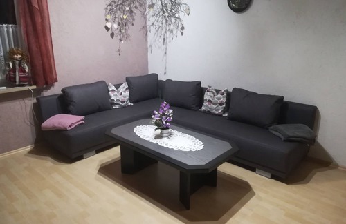Schwarzenbach an der Saale Apartment | Große und gemütliche Ferienwohnung mit überdachtem Freisitz und Garten
