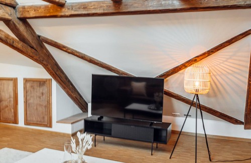 Coburg Apartment | Großes Design Apartmentinnenstadtgruppe&familie