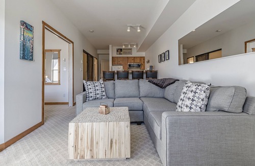 Silver Star Mountain Condo | Ground Floor Creekside Condo perfect spot for your family - Pet Friendly!