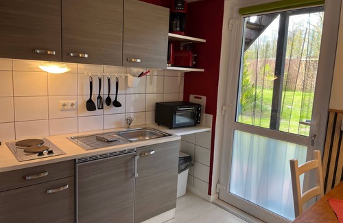 Blowatz Apartment | Ground floor apartment in the red house on the Baltic Sea cycle path OVS 103 new 2021 - 1-room vacation apartment