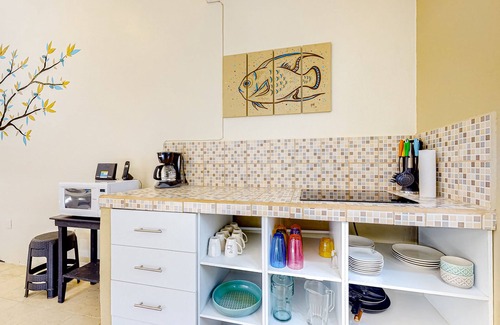 Majahual Condo | Ground-floor condo with plunge pool, private patio, AC, & WiFi - near beach