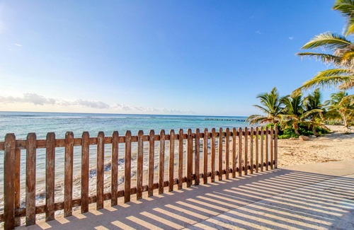 Majahual Condo | Ground-floor condo with plunge pool, private patio, AC, & WiFi - near beach