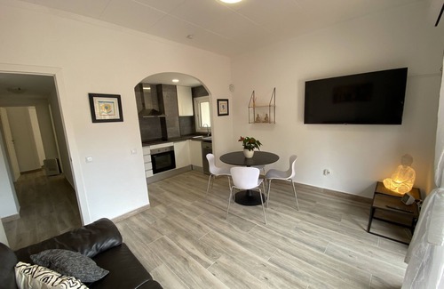Segur de Calafell Apartment | Ground floor with large patio next to the sea and port in Segur de calafell