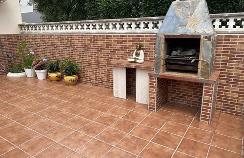 Segur de Calafell Apartment | Ground floor with large patio next to the sea and port in Segur de calafell