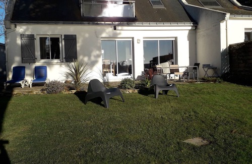 Golfe du Morbihan - Vannes Agglomeration House | Ground floor house EXCEPTIONAL SEA VIEW in BADEN 1 Minute walk to the beach
