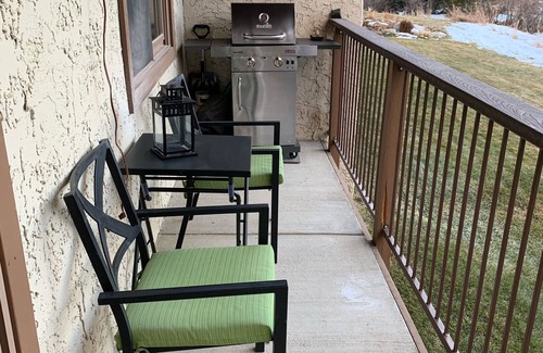 Mountain House Condo | Ground floor unit with less than 5 minutes walk to the lifts - great location!