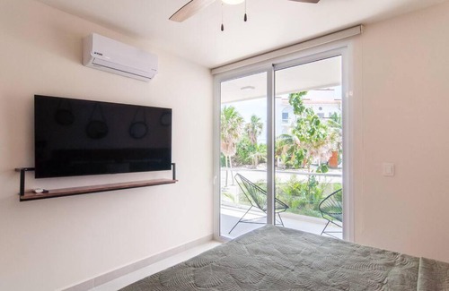 Akumal Apartment | Ground level Garden condo at Akumal south by TAO Santamar