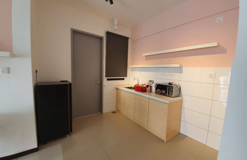 Kampung Bagan Dalam Condo | ❤️ Group Traveller | PG Sentral | Colorful #8pax ❤️