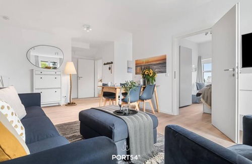 Emmelsbull Apartment | Grüne Freiheit - for 4 persons, 30 min from Sylt, idyllic and absolutely quiet