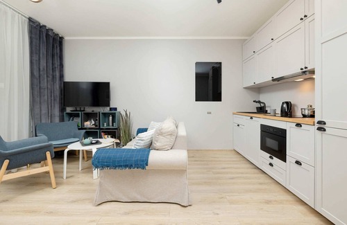 Pobierowo Apartment | Grunwaldzka 6B | Studio by the Beach | Balcony