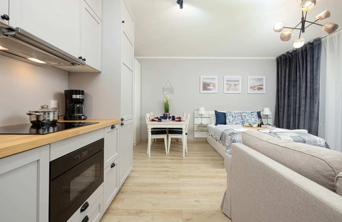 Pobierowo Apartment | Grunwaldzka 6B | Studio by the Beach | Balcony
