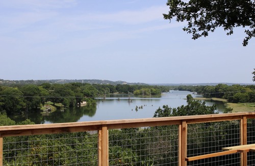 Kerrville House | Guadalupe Bluff Mediterranean - Hot tub - Gorgeous views of the Guadalupe!