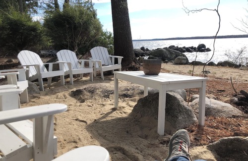 Standish Cottage | Guest Cottage on an Estate Property w/330 ft waterfront, & 3 sandy beaches.
