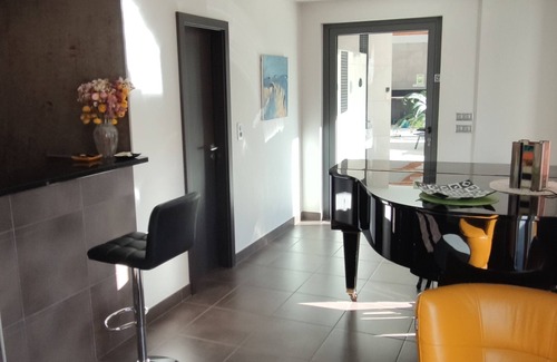 Trevignin Ski Chalet | Guest room "As obvious" with indoor swimming pool, jacuzzi, hammam and sauna,